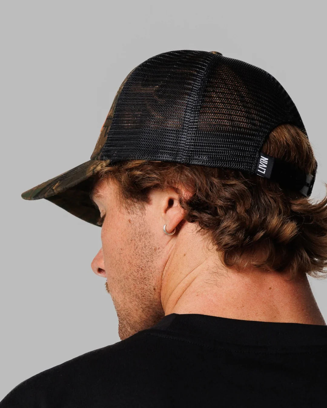 LIVIN Camo Trucker Cap - Image 3